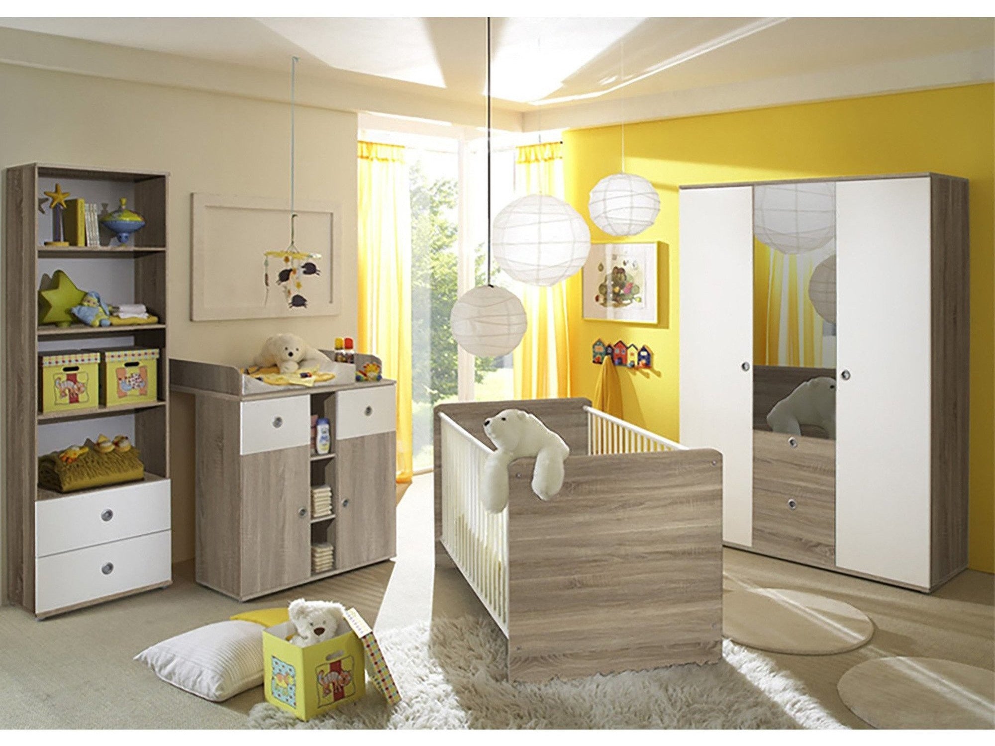 Babyzimmer Milu II 4-teilig | TiCAA– online kaufen TiCAA Kindermöbel